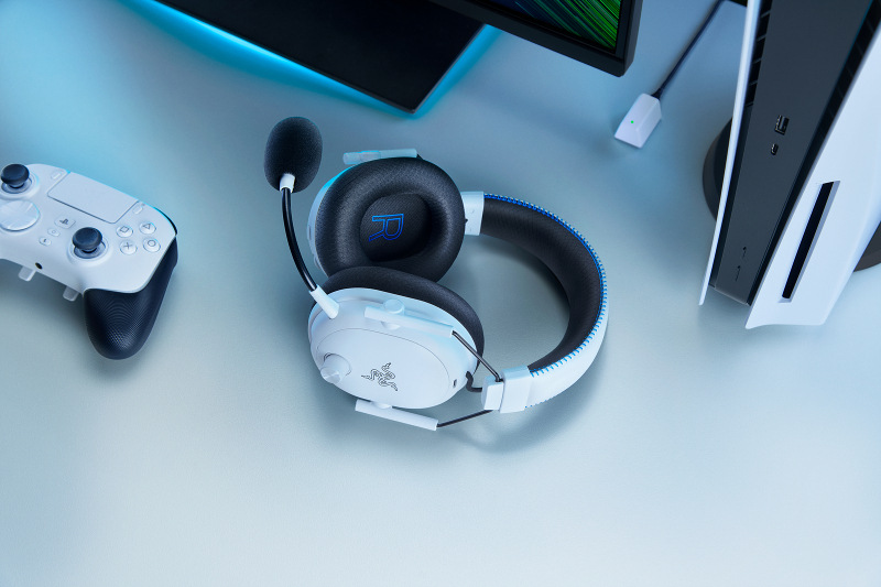 Headset Razer BlackShark V3 Pro PlayStation bílý