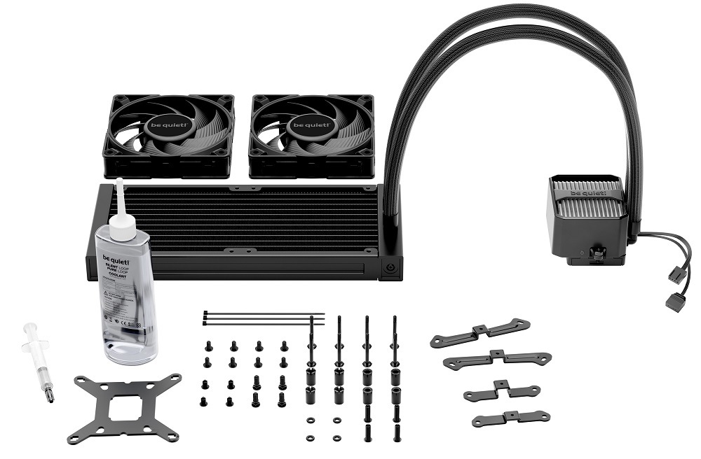 Vodní chladič be quiet! Silent Loop 3 ARGB 240mm černý