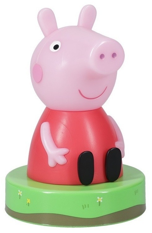 Dekorativní LED Paladone Icon Light Prasátko Peppa zelené/růžové