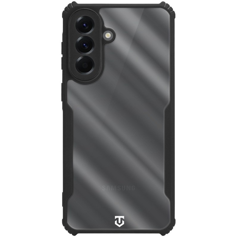 Kryt na mobil Tactical Quantum Stealth na Samsung Galaxy A57 - černý/průhledný