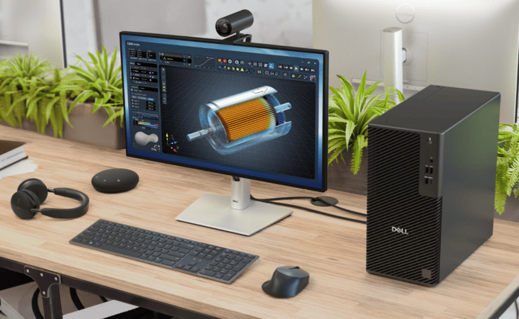 Stolní počítač Dell Pro Precision 7 T1 PW7T1260 černý Stolní počítač Dell Pro Precision 7 T1 PW7T1260 černý