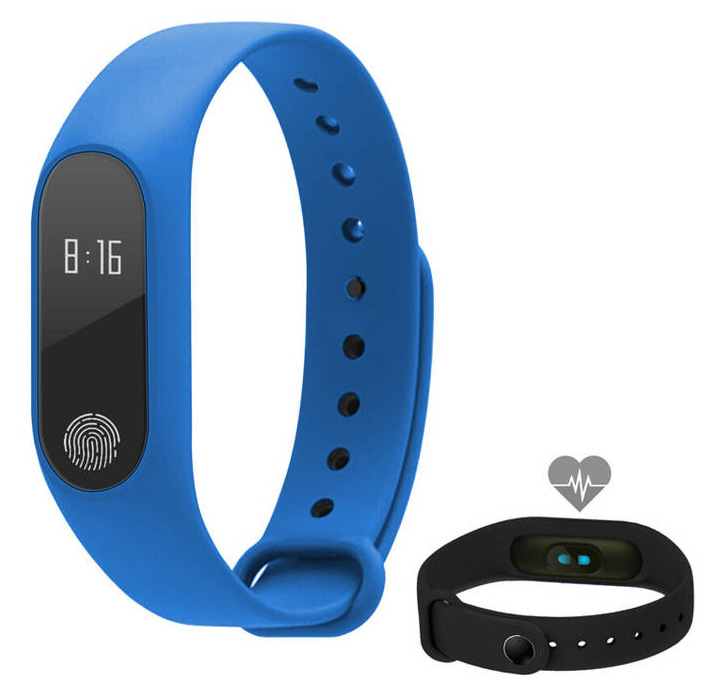 Fitness náramek Aligator M2 modré
