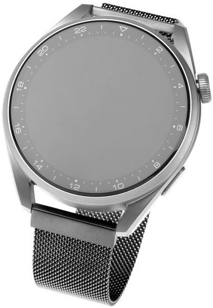 Řemínek FIXED Mesh Strap s šířkou 22mm na smartwatch černý FXDFIXMEST22MMBK_02