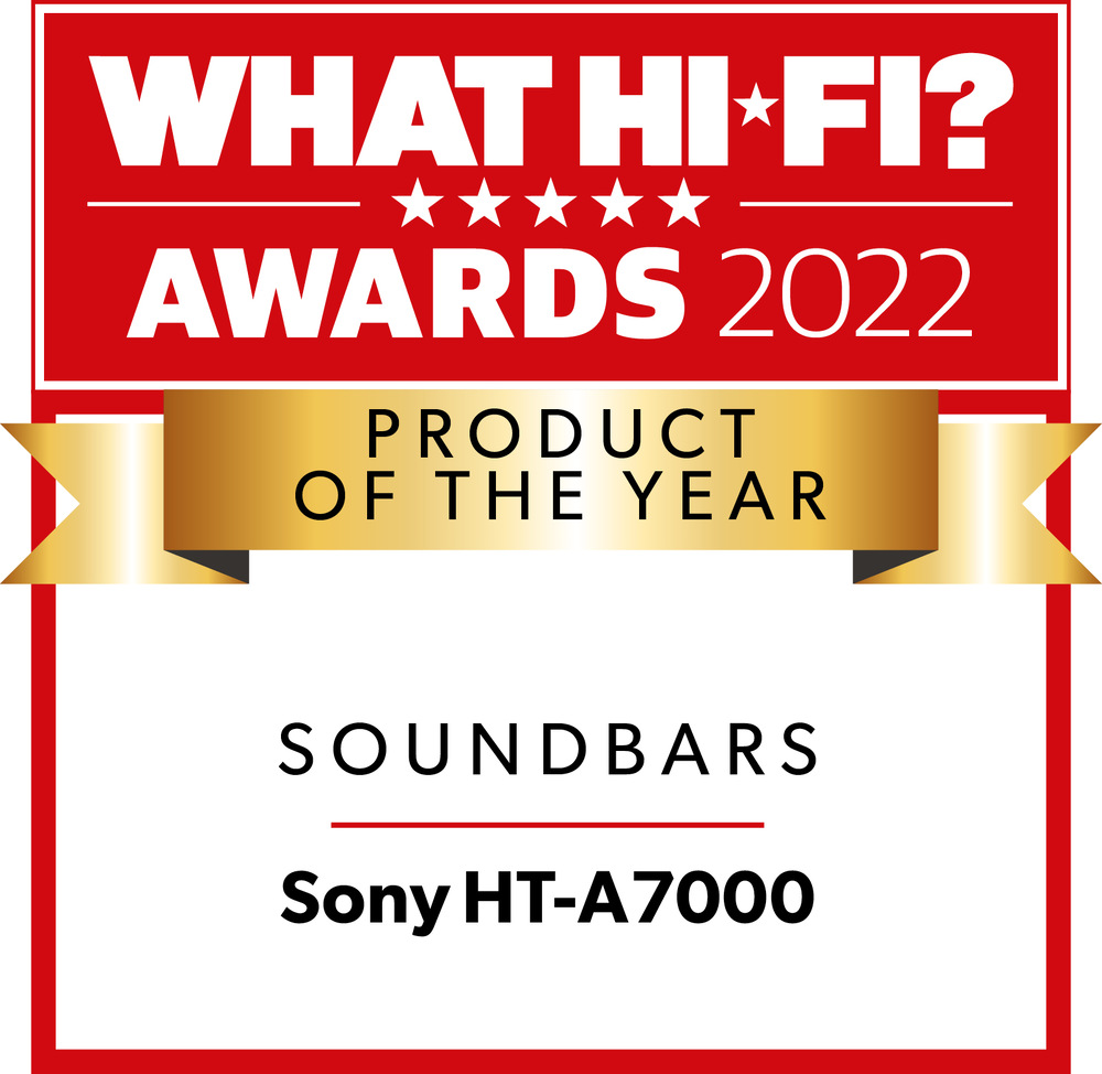 Soundbar Sony HT-A7000 černý Soundbar Sony HT-A7000 ocenění What HiFi