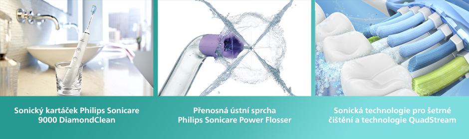 Set výrobků Philips Sonicare 9000 DiamondClean HX3886/41