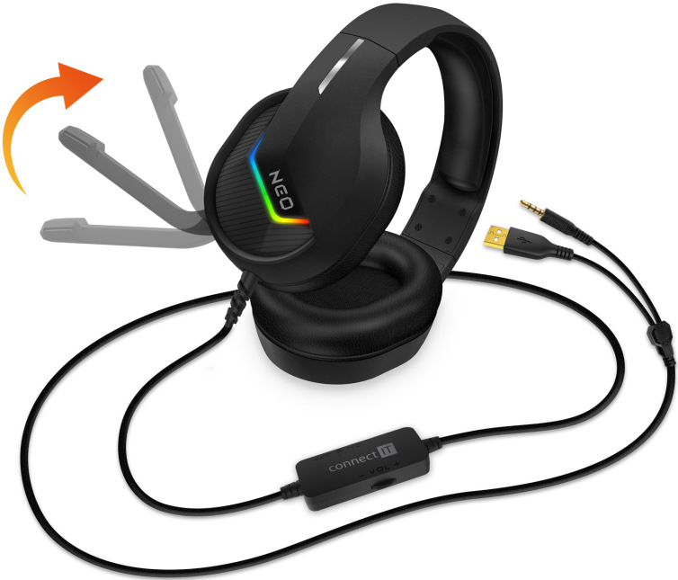 Headset Connect IT NEO černý Connect IT NEO, černá