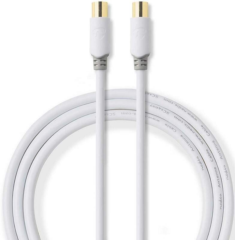 Koaxiální kabel Nedis F/M, 1m