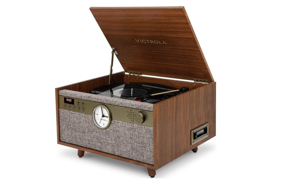 Gramofon Victrola VTA-835SB hnědý Gramofon Victrola VTA-835SB hnědý