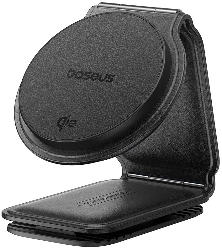 Držák na mobil Baseus PrimeTrip C02 s Qi2 - černý