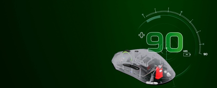Myš HyperX Pulsefire Haste 2 Pro 4K šedá