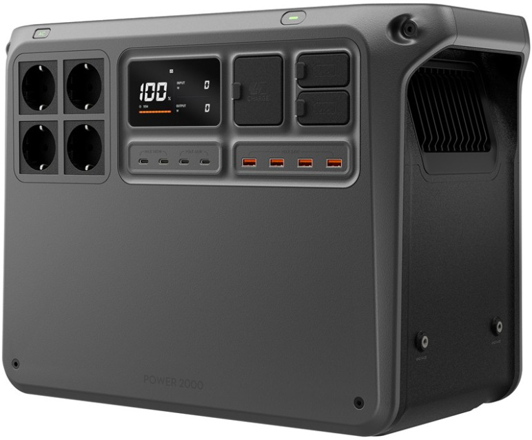 Nabíjecí stanice DJI Power 2000 (2048 Wh) - šedá