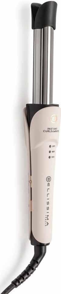 Kulma Bellissima Instant Curls & Waves, čelní pohled s indikátory teplot.