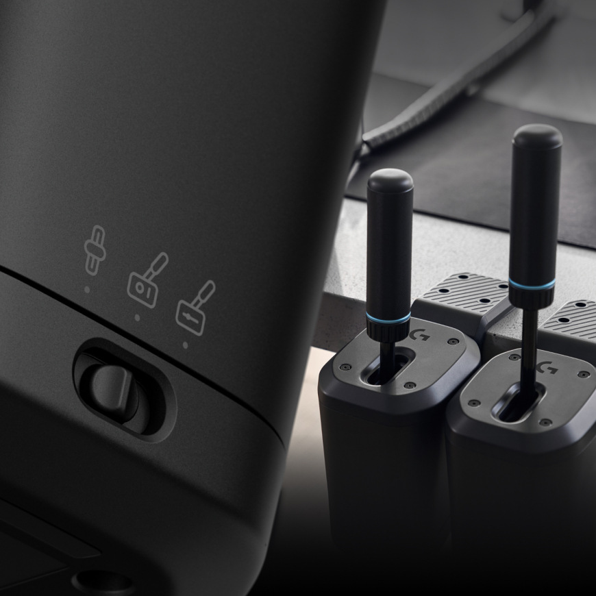 Přepínač režimu řazení a ruční brzdy Logitech G RS Shifter & Handbrake