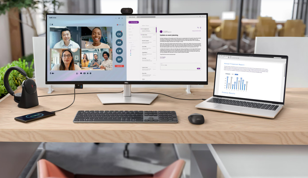 Dell Pro P3426WEV nabízí poměr stran 21 : 9
