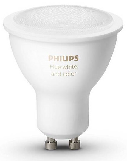 Chytrá žárovka Philips Hue Bluetooth 5,7W, GU10, White and Color Ambiance