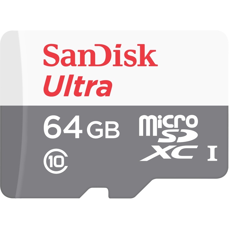 Paměťová karta SANDISK Micro SDXC Ultra 64GB UHS-I U1 (80R/48W)