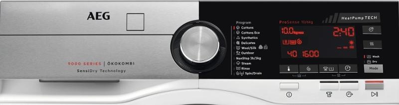 Pračka se sušičkou AEG SensiDry® L9WBC61B bílá