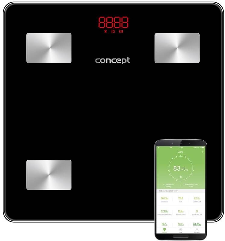 Osobní váha Concept Perfect Health VO4001 černá