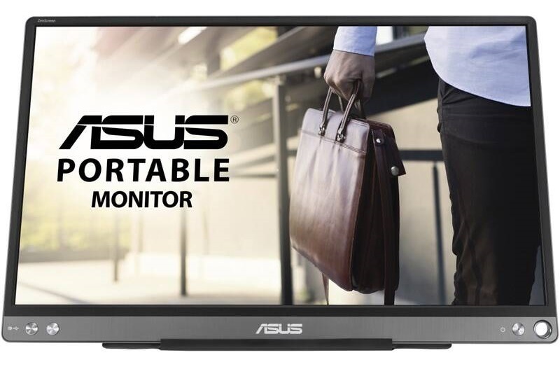 Monitor Asus ZenScreen Go MB16AHP šedý