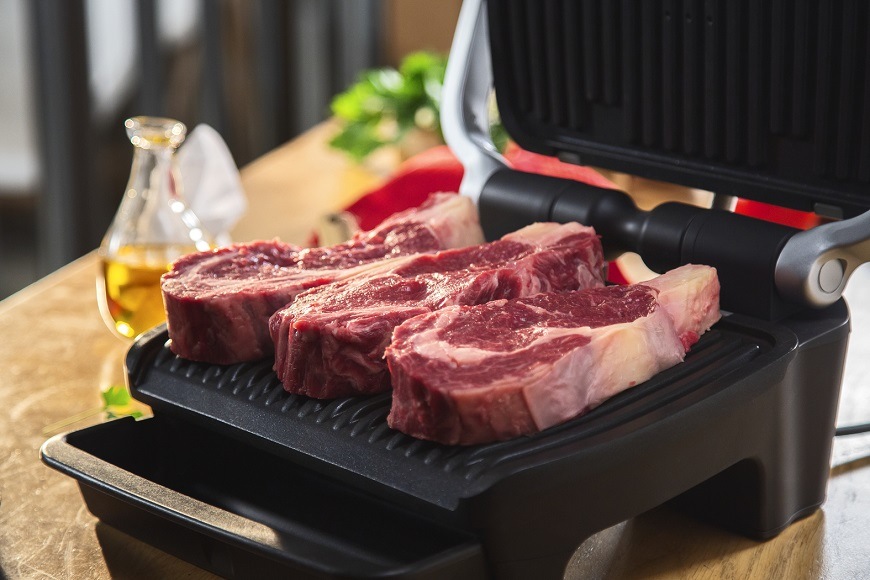 Gril Tefal OPTIGRILL ELITE GC750D30 černý/chrom Tefal OPTIGRILL ELITE GC750D30