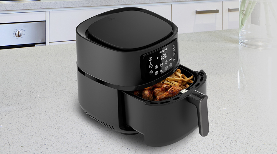 Fritéza horkovzdušná Philips Airfryer 7,2 l, Connected HD9285/96 černá Philips Series 5000 Airfryer XXL Connected 16 v 1 HD9285/96