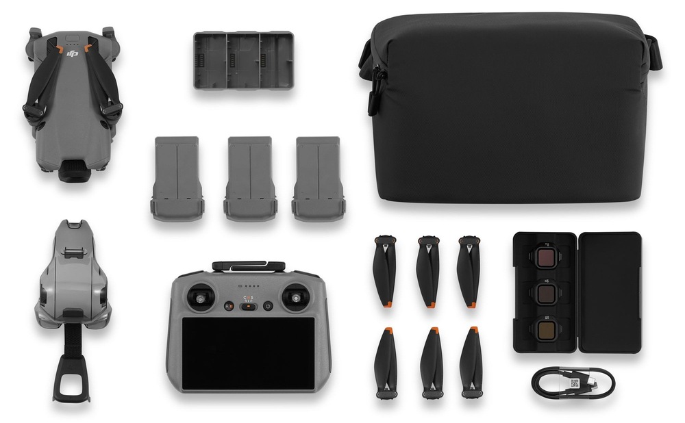 Dron DJI Mini 5 Pro Fly More Combo (DJI RC2) šedý Dron DJI Mini 5 Pro Fly More Combo (DJI RC2) šedý