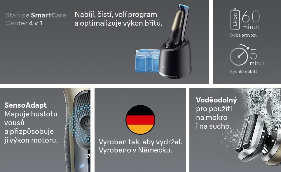 Holicí strojek Braun Series 7 72-C7200cc