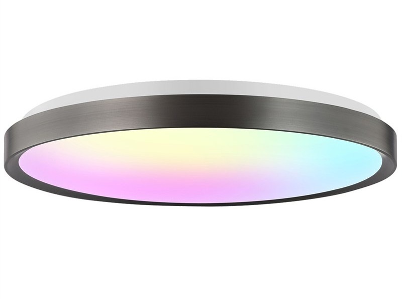 Stropní svítidlo Yeelight Jupiter D C500 RGB chytré osvětlení, černá barva.