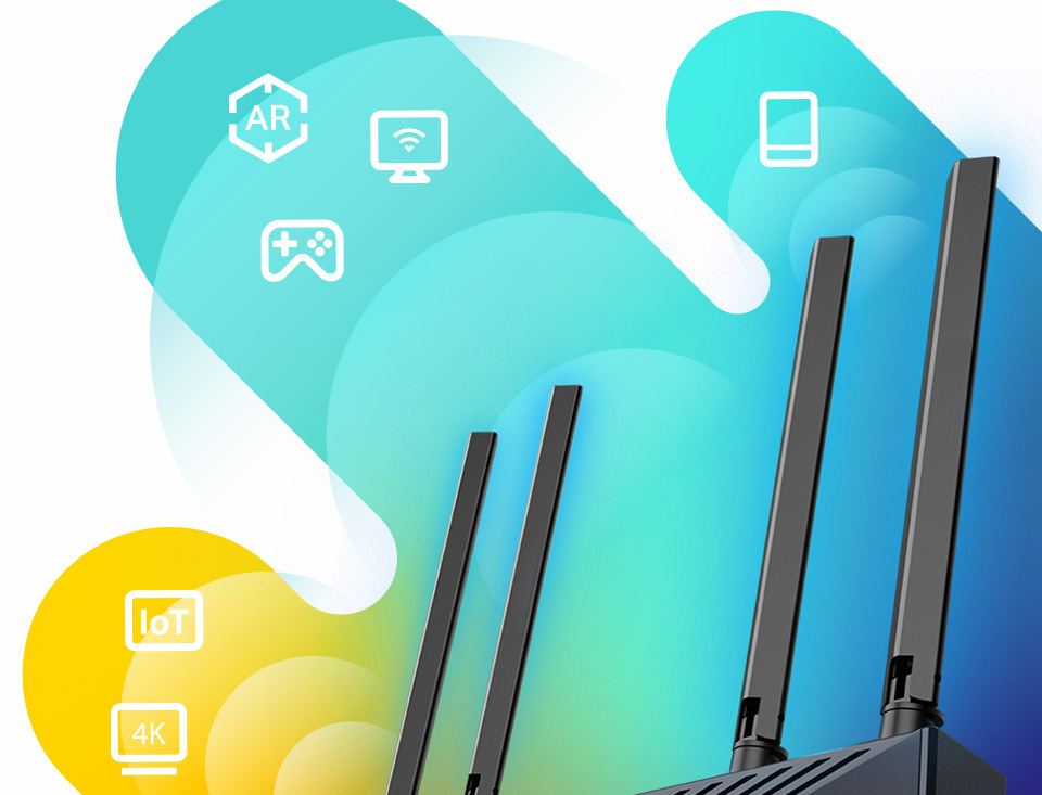 Router TP-Link Archer AX1500 černý