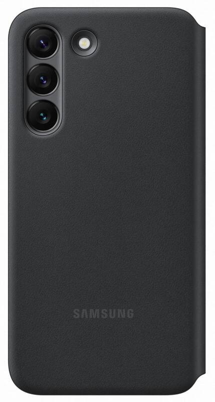 Pouzdro na mobil flipové Samsung LED View na Galaxy S22 černé
