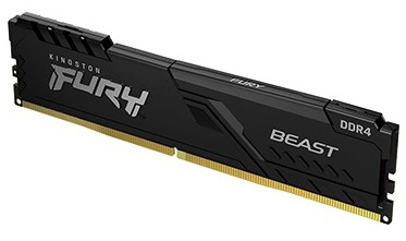 Operační paměť Kingston FURY Beast Black 16GB DDR4 3600MHz CL18