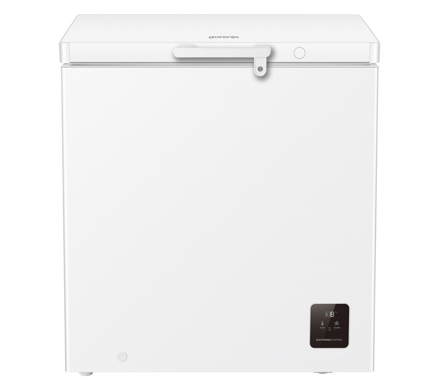 Pultová mraznička Gorenje FH20E6W5 v bílém provedení.