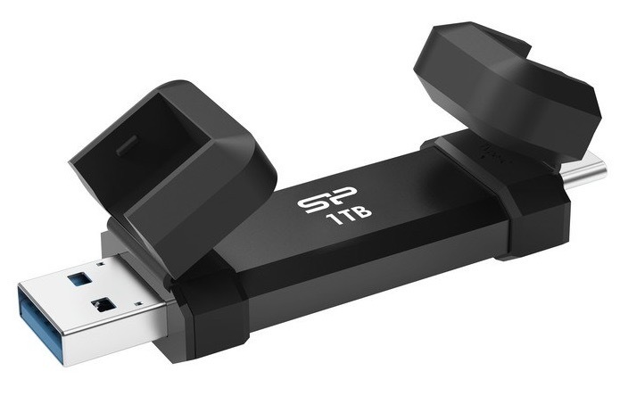 Flash disk Silicon Power s kapacitou 1 TB, černá barva