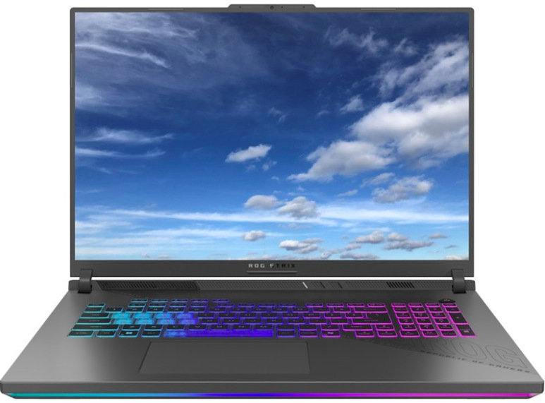 Herní notebook Asus ROG Strix G18 R9-8940HX G814PM-TT091Z s 18" displejem a RGB klávesnicí