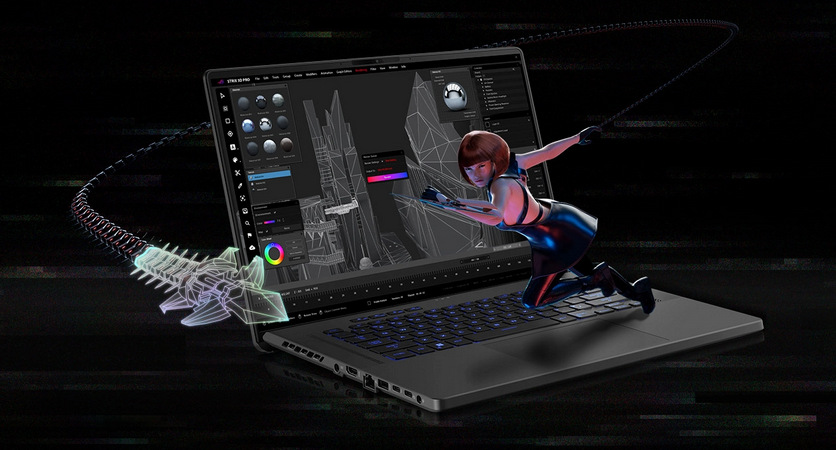 Notebook Asus ROG Zephyrus G16 šedý