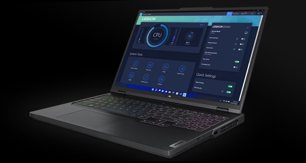 Notebook Lenovo Legion 5 16IRX9 šedý Notebook Lenovo Legion 5 16IRX9 šedý