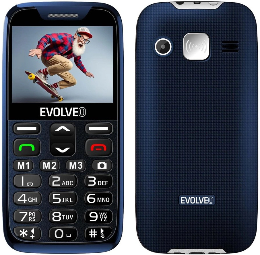 Evolveo EasyPhone XR, modrá