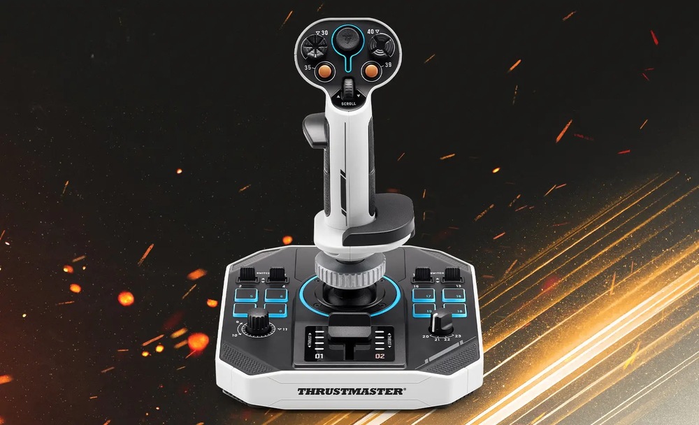 Joystick Thrustmaster Sol-R 1 Flightstick bílý
