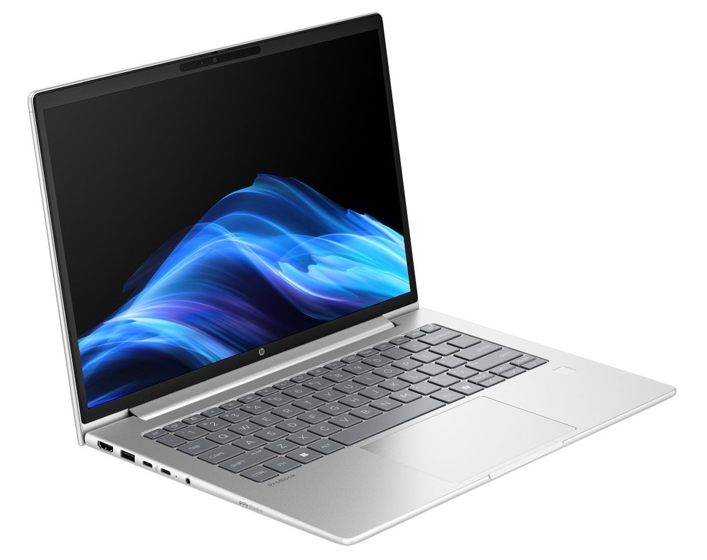 Notebook HP ProBook 4 G1i 14" stříbrný Notebook HP ProBook 4 G1i 14" otočený doprava