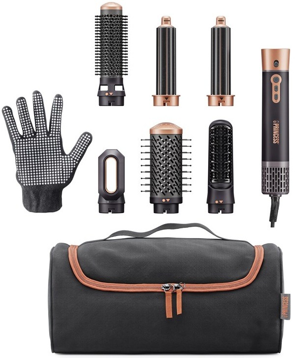 Kulmofén Princess Airstyler Plus 529215 s nástavci.