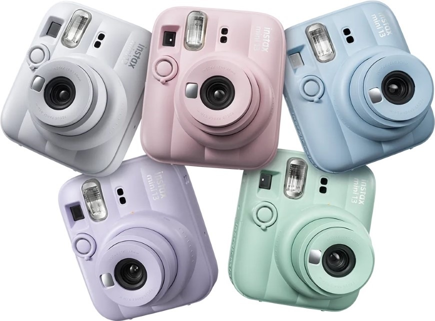 Instantní fotoaparát Fujifilm instax mini 13 zelený Fotoaparáty Fujifilm instax mini 13 v 5 pastelových barvách