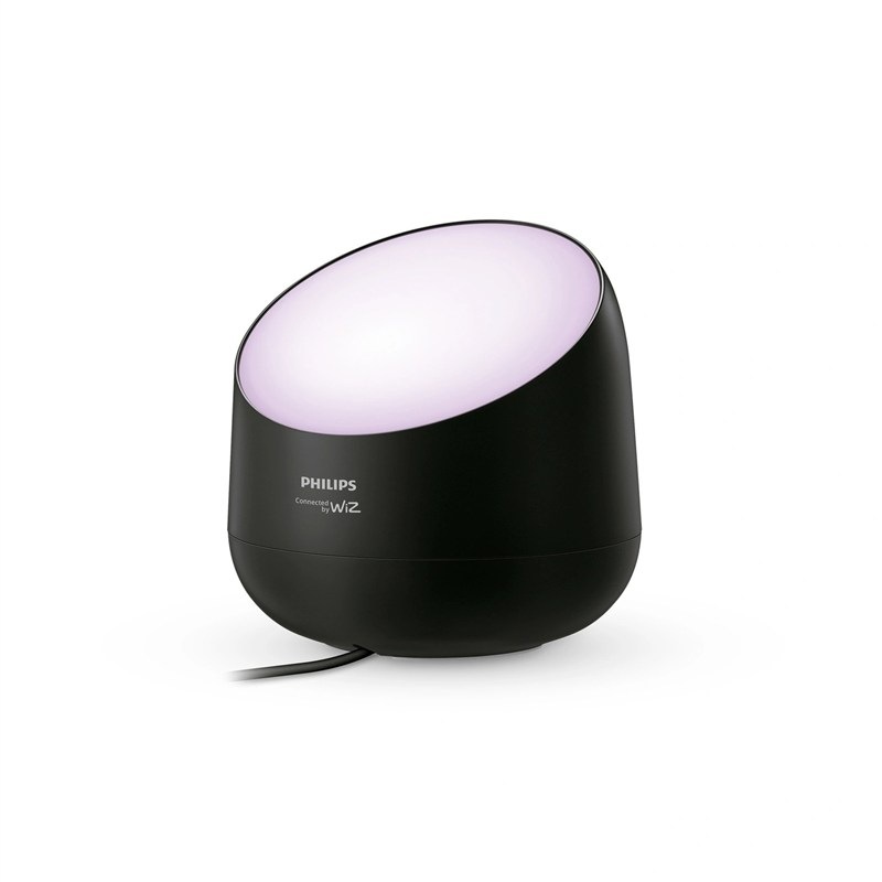 Stolní lampička Philips Smart LED Squire Lite Black EU bílá