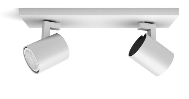 Bodové svítidlo Philips Hue Runner White Ambiance 2 Spot bílé
