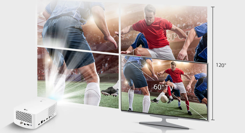 Projektor LG HF60LSR bílý Projektor LG HF60LSR bílý