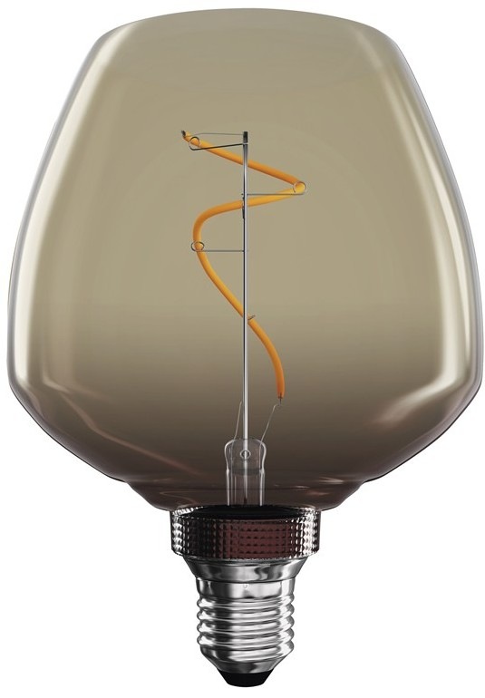 LED žárovka EMOS DECO S123 "GRADIENT" vyzařuje teplé bílé světlo