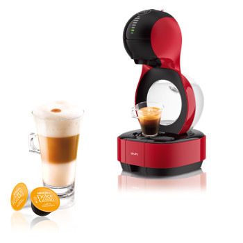 Espresso Krups NESCAFÉ Dolce Gusto Lumio KP130531 červené