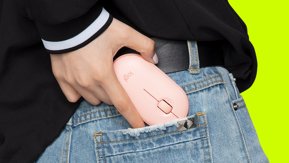 Myš Logitech Pebble M350 bílá