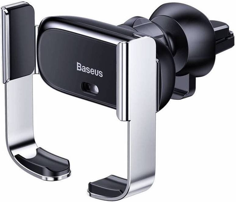 Držák na mobil Baseus Mini Electric Phone holder stříbrný