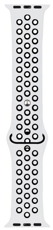 Řemínek RhinoTech na Apple Watch 38/40/41 mm černý/bílý