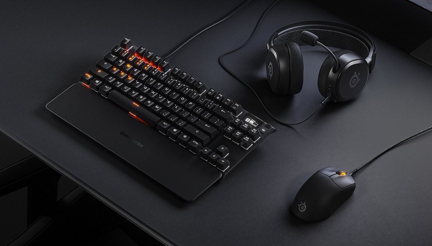 Myš SteelSeries Prime+ Gaming černá